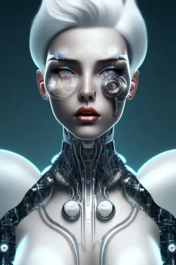 cyborg, white hair, sexy, perfect, real, dream