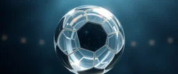 transparent soccer ball space ship