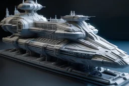 A big relief ship futuristic model