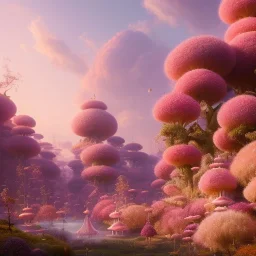 pixar style, volumetric pink sky environment and background, volumetric lighting, dramatic lighting, realistic painting of a jar full with strawberry-jam, detailed digital painting, extreme dense and fine, anime, ornate, colour-washed colors, elegant, small minutiae, tiny features, particulars, centered, smooth, sharp focus, renderman gofur render, 8k, uhd, detailed eyes, realistic shaded volumetric lighting, caustics, backlight