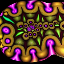 hyper realistic fractal mushroom trip with eyes, DMT, LSD, Mescaline,