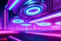 Future City, Neon, Neon Lighting, Cyberpunk, Hyper Realistic, Hyper Detailed,