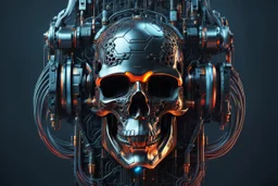 Cyber with skull with Body parts mechanism in 8k realistic cgi drawing style, close picture, neon, intricate details, highly detailed, high details, detailed portrait, masterpiece,ultra detailed, ultra quality