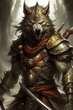 wolf god in war