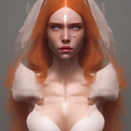 all the characters of "5th element" fused into one person, perfect pupils