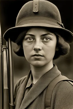 1920 Woman soldier