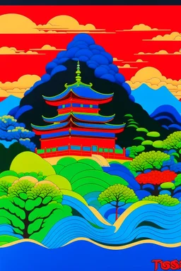 toshi in the style of Hiroshi Nagai