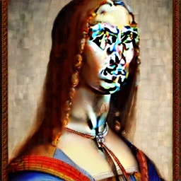 portrait of a woman leonardo da vinci style