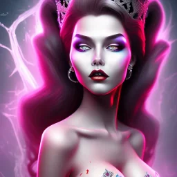 Sexy evil queen full image