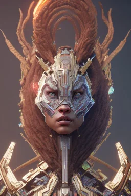 symmetry!! portrait ofobsidian fire alien in the style of horizon zero dawn, machine face, intricate, elegant, highly detailed, digital painting, artstation, concept art, smooth, sharp focus, illustration, art by artgerm and greg rutkowski and alphonse mucha, 8k