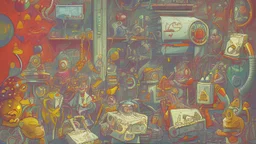 cartoon milk carton dancing