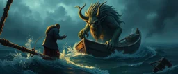 the story of the troll captive on a fishing vessel