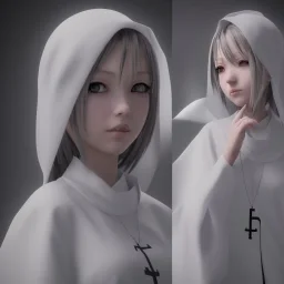 anime girl nun