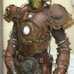 Steampunk Ironman Armor