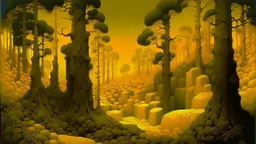 LOST FOREST Maxfield Parrish