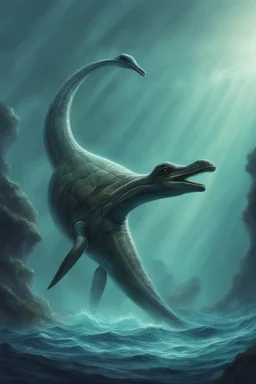 plesiosaur scifi art