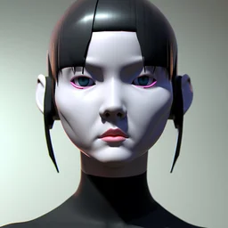 Girl cyber 3D