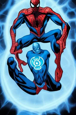 spider-man, DC blue lantern