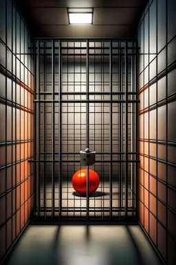 An Atom inside a jailcell