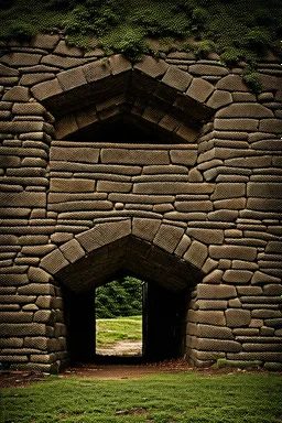 The stone walls of harmony hall bear witness