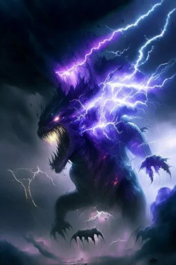 non-euclidian multidimensional giant tornado monster lightning