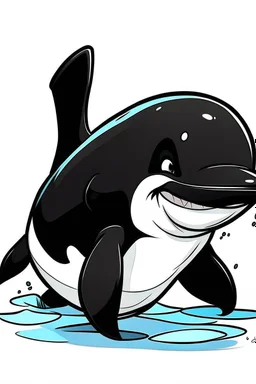 orca cartoon chiby