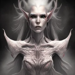 The angry banshee, formed from the spirit of a dying female elf