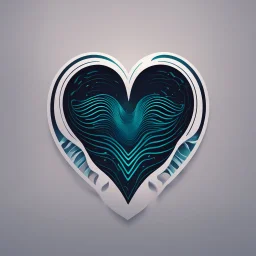 A beautiful graphic logo for a company called EmpaVox. Their main focus is on Empowering users through intuitive AI. It shows a combination of a heart and sound waves.