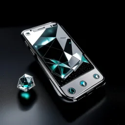 هاتف بشكل جوهرة العقيق