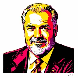 Ernest Hemingway STYLE OF WARHOL