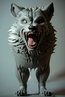 Demonic werewolf, cinema lighting, cinema 4d, octane render, 3d render, incrate detailed,fantasy art, photo realistic,