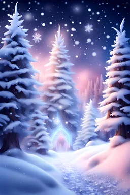 Fantasy Winter Wonderland