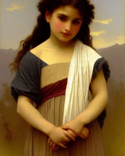 An William Adolphe Bouguereau painting