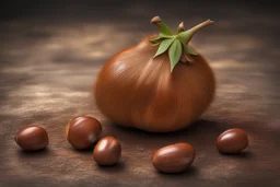 A chestnut , photorealistic, award winning photo, 16k, HDR