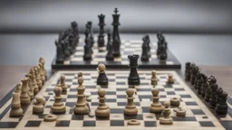 A chessboard with holes in it and Israeli tanks in place of the chess pieces