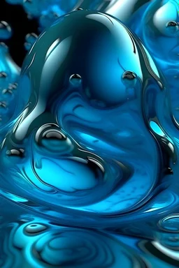3d fluid glass texture background