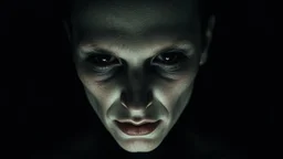 Darkness eating the human, surreal fade human portrait with pale skine lack black eyes, Darkness is one moment of realization. The shadows rising from the depths are terrifying; they are the offspring of our minds, surreal abstract things andt shapes, . darkness looking me, and eating face, body, close up the crepy stunning portrait, shadows, evil darkness, surreal, thiller vibe, background vortex, abyss,crepy vibe, dinner of darknes, ntricate details, cinematic