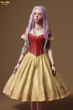 Billie Eilish, corset