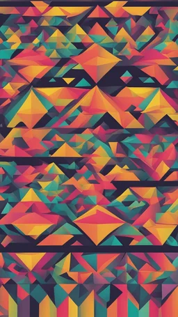 psychedelic geometric pattern