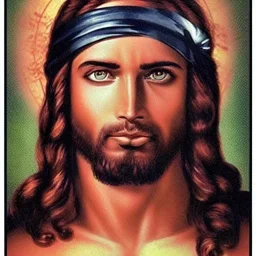 fusion between jesus and rambo