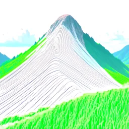 a mountain that looks like a body of a beautiful woman