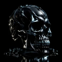 Brutal fluid skull darkness