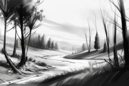 Landscape sketch