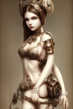 body steampunk girl end solitary cute