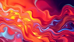 abstract fire colors (Geometric design 3D), fluid motion, vibrant hues, cascading forms, smooth transitions, light reflection, dynamic composition, energetic atmosphere, mesmerizing patterns, high depth, (ultra-detailed), seamless blending, captivating design, modern artistic expression, cool tone highlights, warm accents, visually stunning masterpiece, immersive experience.