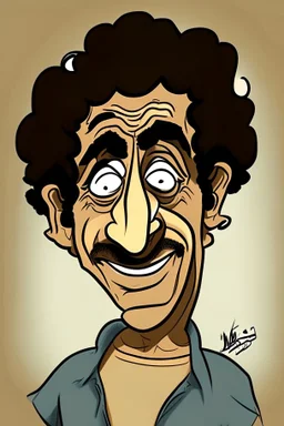 Ismail Yassin Egyptian comedian ,cartoon 2d