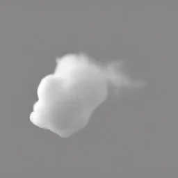 a tiny puff of delicate vapour, steam, plain solid color, monochrome, minimalist photography, hyper realistic, octane render, minimalist art, pantone