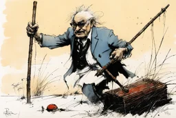 [art by Ralph Steadman] GUAI podevache