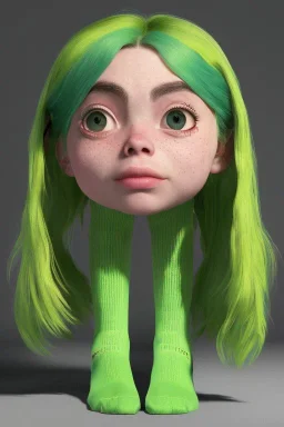 Billie Eilish, socks