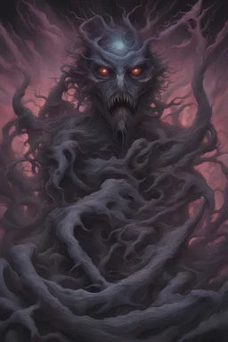 "Chromatic Nightmares," where the monstrous entity known as Chroma preys upon the fears of humanity, twisting them into grotesque parodies of their former selves, their only chance at redemption a journey through the depths of their own terror.